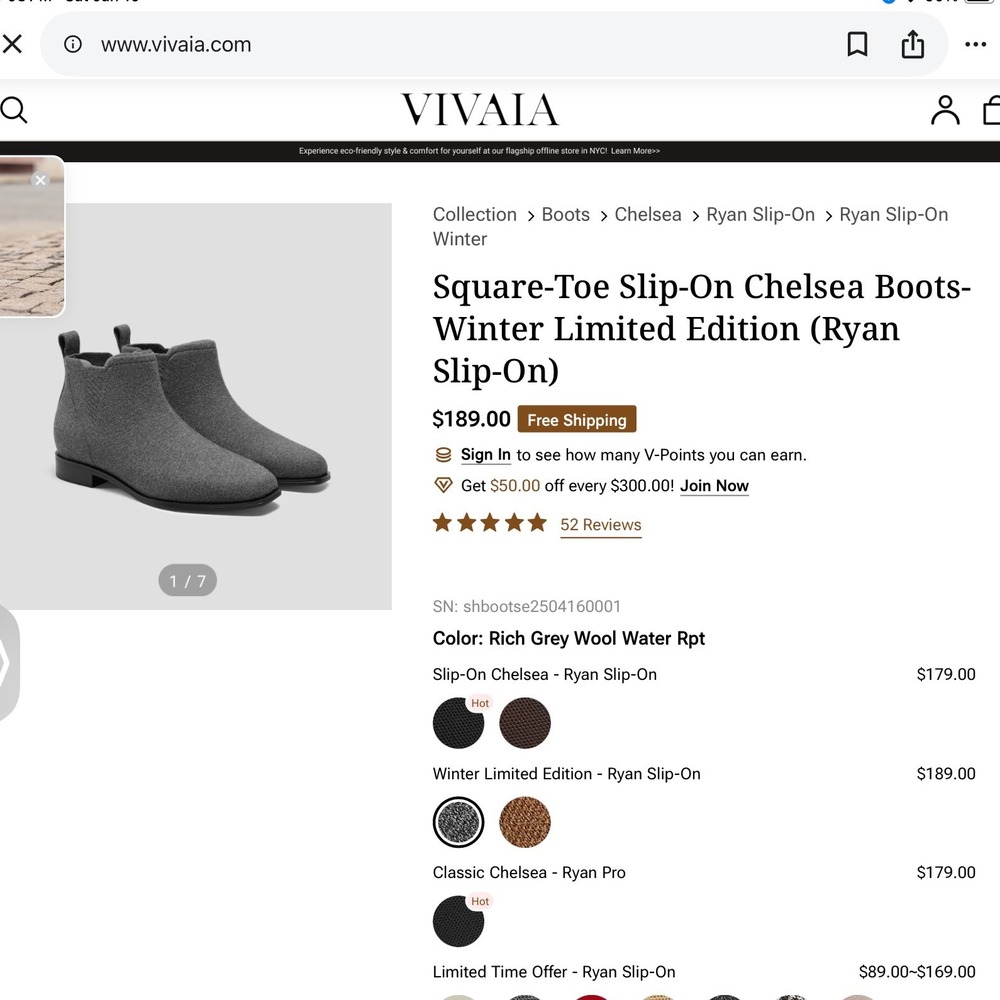 NEW WITHOUT TAGS VIVAIA RYAN PRO KNIT ANKLE BOOTS IN DARK‎ GRAY